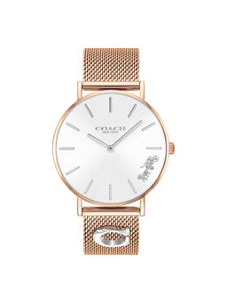 Coach - Perry Rose Gold Toned Stainless Steel Ladies Watch - CO14503338W