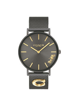 Coach - Perry Black Stainless Steel Ladies Watch - CO14503339W