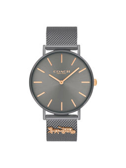 Coach - Perry Grey Stainless Steel Ladies Watch - CO14503340W