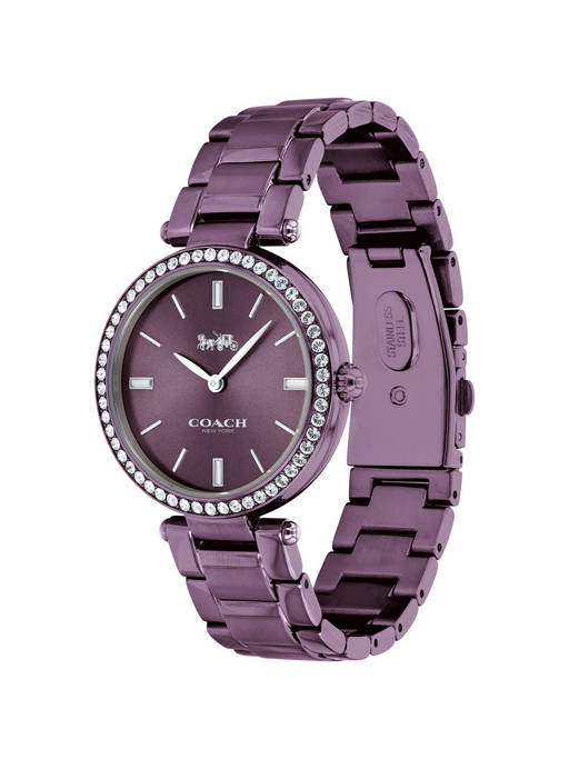 Buy Coach Park Purple Stainless Steel Ladies Watch  display picture 1