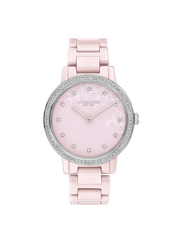 Coach - Audrey Pink Ceramic Ladies Watch - CO14503500W