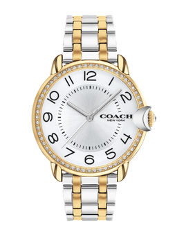 Coach - CO14503811W White Dial Analog Watch for Women