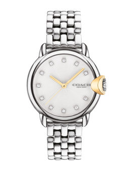 Coach - CO14503818W White Dial Analog Watch for Women