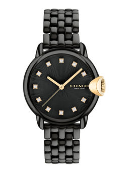 Coach - CO14503821W Black Dial Analog Watch for Women
