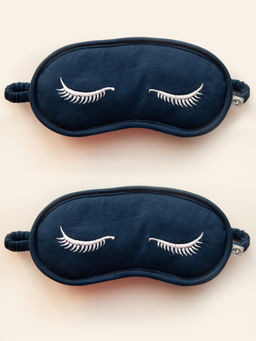 Nite Flite - Soft Cotton Multi-Color Sleep Eye Masks - Pack of 2