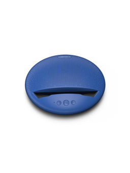 Corseca - MuDisc 5W Portable Wireless Bluetooth Deep Bass Stereo Speaker Blue