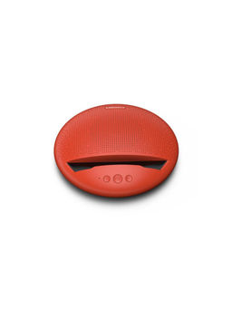 Corseca - MuDisc 5W Portable Wireless Bluetooth Deep Bass Stereo Speaker Red