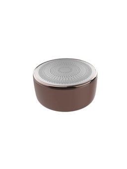 Corseca - Aquaboom IP67 Waterproof Stereo TWS Bluetooth Wireless Speaker Brown