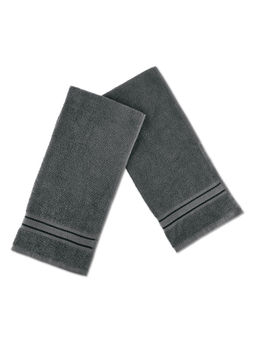 CORE Designed by SPACES - Day 2 Day Grey 400 Gsm 2 Hand Towels