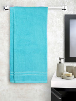 CORE Designed by SPACES - Seasons Best Quick Dry Blue 380 Gsm 2 Bath Towels