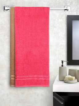 CORE Designed by SPACES - Seasons Best Quick Dry Multicolour 380 Gsm 2 Bath Towels