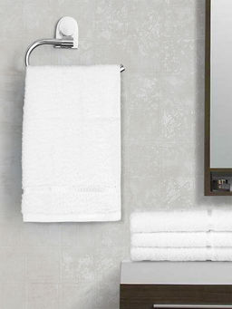 CORE Designed by SPACES - Seasons Best Quick Dry White 380 Gsm 4 Hand Towels