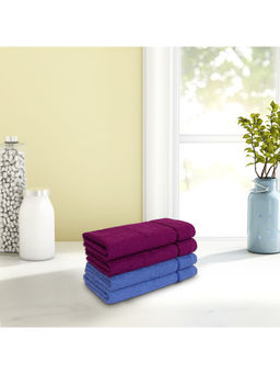 CORE Designed by SPACES - Seasons Best Qd Multicolour 380 Gsm 4 Hand Towels