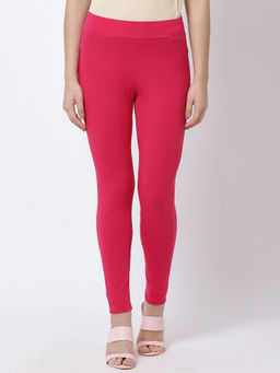 Biba - Pink Solid Tights