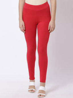 Biba - Red Solid Tights