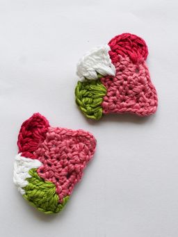 Woonie - Icecream Cone Handmade Hairclips (Pack of 2)
