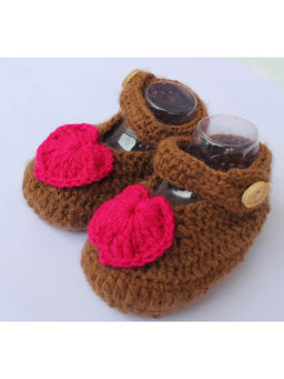 Woonie - Handmade Heart Booties