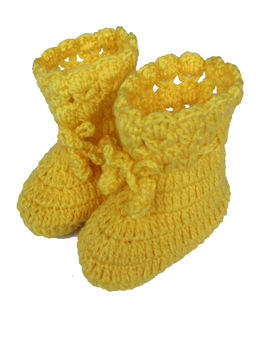 Woonie - Handmade Yellow Boots