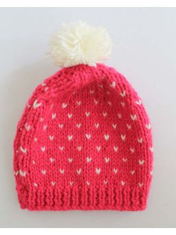 Woonie - Handmade Cap Pink