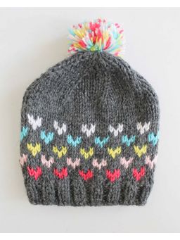 Woonie - Handmade Cap Grey