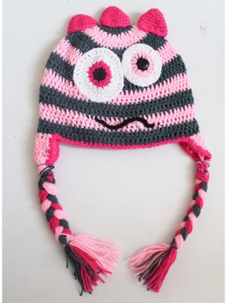 Woonie - Handmade Pink Devil Cap