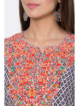 Biba - Grey Printed Tunic