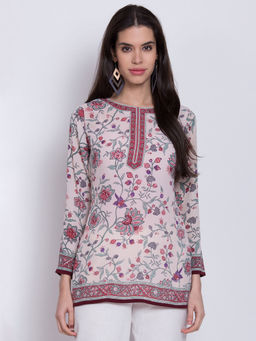 Biba - Pink Floral Tunic
