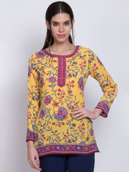 Biba - Yellow Floral Tunic