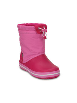 Crocs - Pink Lodge Point Solid Boots