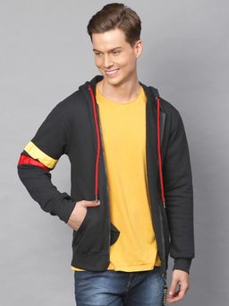 Campus Sutra - Men Solid Full Sleeve Stylish Casual Sweatshirt