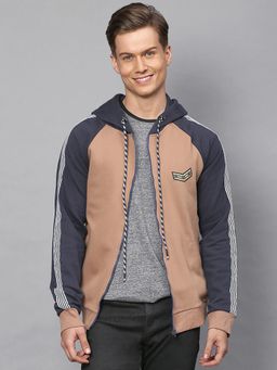 Campus Sutra - Men Colour Block Full Sleeve Stylish Casual Sweatshirt