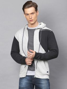 Campus Sutra - Men Colour Block Full Sleeve Stylish Casual Sweatshirt