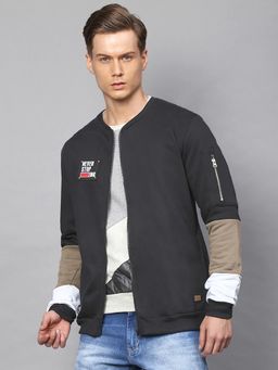 Campus Sutra - Men Colour Block Full Sleeve Stylish Casual Sweatshirt