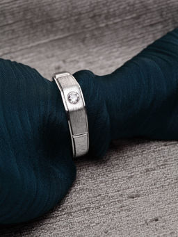 CLARA - Pure 925 Sterling Silver Rocco Adjustable Ring Gift for Men