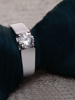 CLARA - Pure 925 Sterling Silver Luca Adjustable Ring Gift for Men