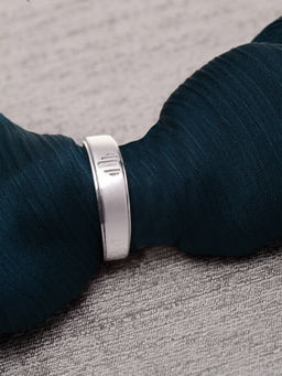 CLARA - Pure 925 Sterling Silver Heart Adjustable Ring Gift for Men