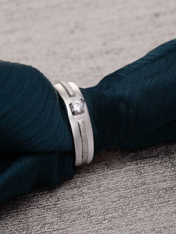 CLARA - Pure 925 Sterling Silver Nario Adjustable Ring Gift for Men