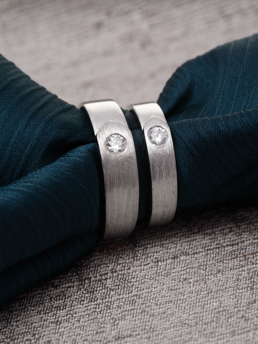 CLARA Pure 925 Sterling Silver Belt Adjustable Couple Band Gift for Men and Women
