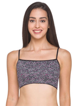 Candyskin - Beginners Polka Full Coverage Bra - Black (S/M)