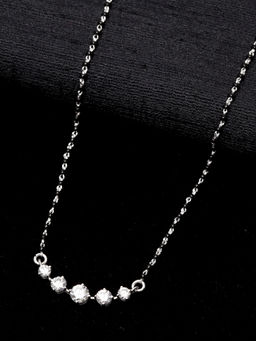 CLARA - Silver Sterling Silver Mangalsutra