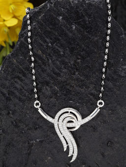 CLARA - Silver Sterling Silver Mangalsutra