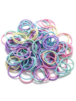 Jewels Galaxy - Jewellery For Women Multi-Coloured Hair Bands (Pack of 100)
