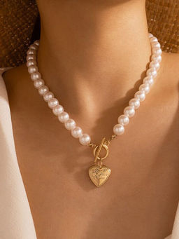 Jewels Galaxy - Gold Plated Layered Necklace