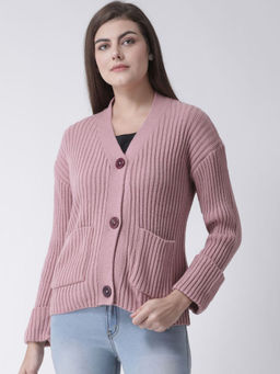 Club York - Pink Stripes Cardigan