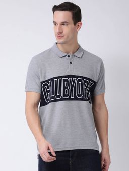Club York - Men Polo Neck T-Shirt