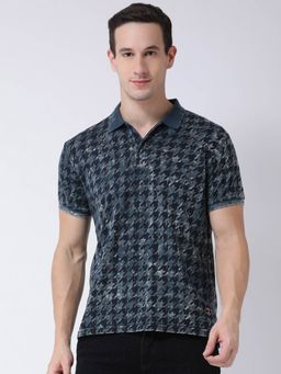 Club York - Men Polo Neck T-Shirt