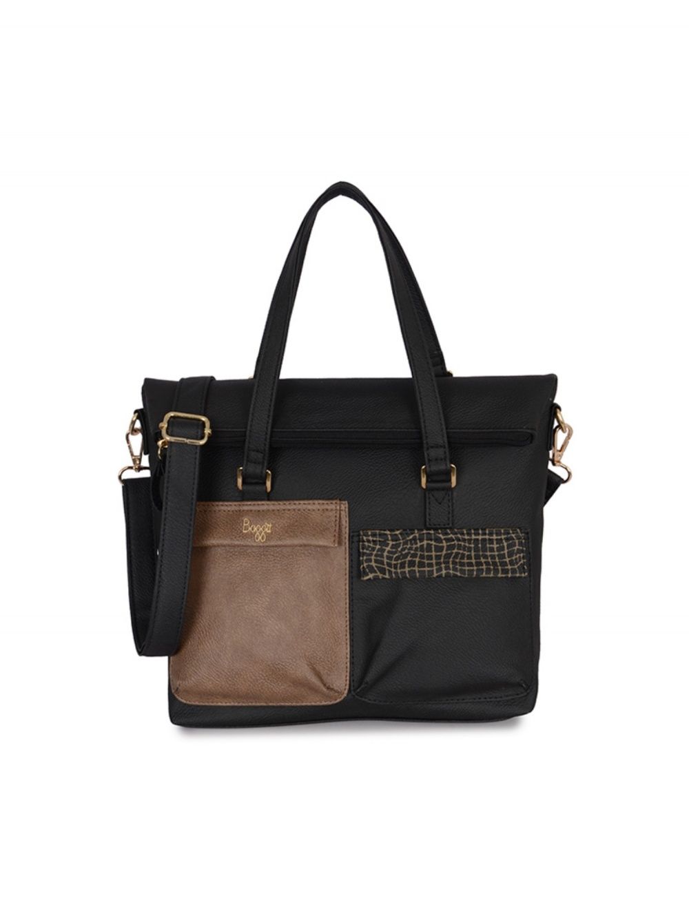 Baggit L Burdy Y G Z Krispa Black M2 Handbag