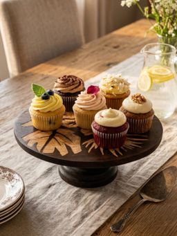 Swadeh - Brown Chitra Dhara Cake Stand