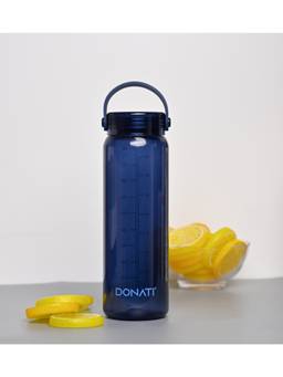 Voncasa - Blue Solid Plastic Fridge Safe Water Bottle (530ml)