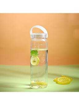Voncasa - Donati Transparent Solid Plastic Spill Proof Water Bottle (530ml)